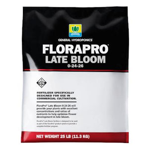 General Hydroponics Florapro Late Bloom 0-24-26
