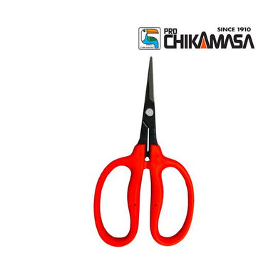 Chikamasa CRI-500SRF Curved Blade Scissors - Garden Effects -Indoor and Outdoor Gardening Supplies 