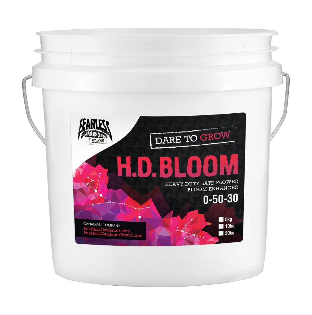 Fearless Gardener Brand H.D. Bloom - Garden Effects -Indoor and outdoor Garden Supply 