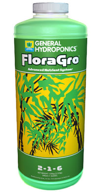 General Hydroponics Flora Gro - Garden Effects -Indoor and outdoor Garden Supply 