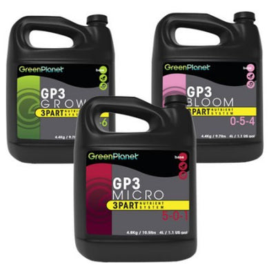 Green Planet GP3 Grow - Garden Effects -Indoor and outdoor Garden Supply 
