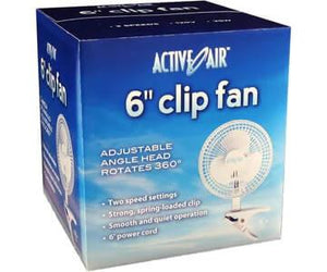 active air 6" clip fan