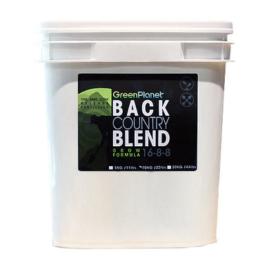 Green Planet Back Country Blend Grow - Garden Effects -Indoor and outdoor Garden Supply 