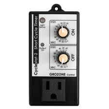 Grozone CY2 Short period Cycle Timer with photocell - Garden Effects -Indoor and outdoor Garden Supply 