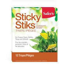 Safers Sticky Insect traps - Garden Effects -Indoor and outdoor Garden Supply 