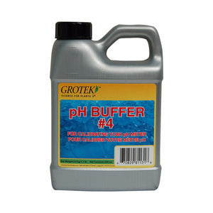 Grotek PH Buffer 4 500 ml - Garden Effects -Indoor and outdoor Garden Supply 